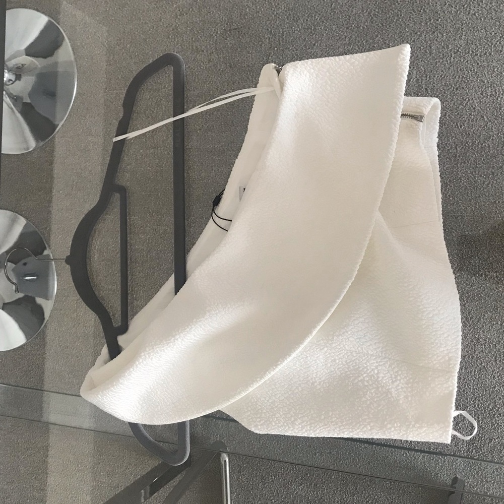 Keepsake white one shoulder crop top